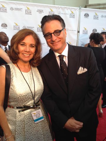 Andy Garcia and Suzette Valle at the Catalina Film Festival