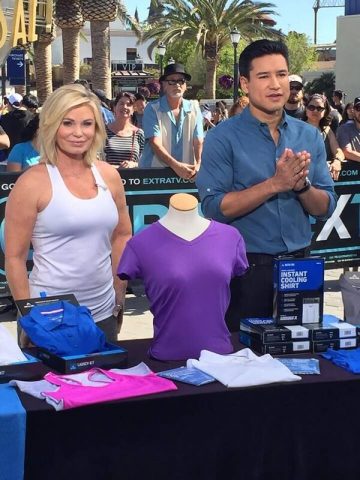 Arctic Cool as seen on Extra with Mario Lopez