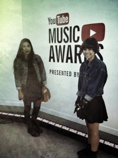 Bianca Valle at the 2013 Youtube Video Music Awards, New York