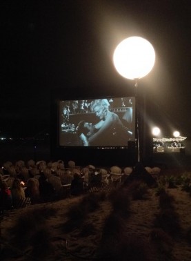 Some Like It Hot on the Hotel Del Coronado beach. CIFF