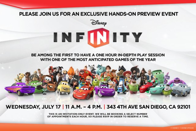 Disney InfINity Game at Comic-Con