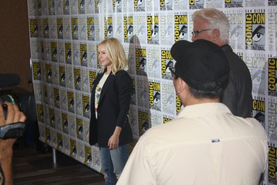 Kristen Bell at Comic-Con The Good Place. Photo S. Valle