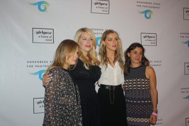 Amanda de Cadenet, Amber Heard, and the GirlGaze team attended the opening of "GirlGaze A Frame Of Mind."