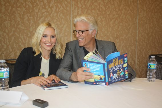 Kristen Bell and Ted Danson Comic-Con The Good Place. Photo S. Valle