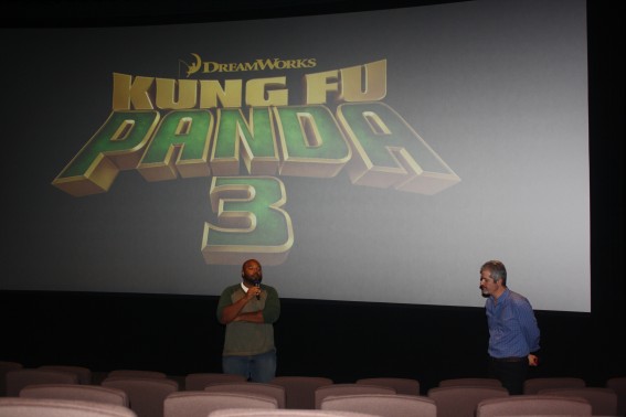 Kung Fu Panda 3 Animators Frank Abney and Paul Valle, at DreamWorks Animation Studios. Photo S. Valle