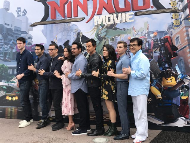 The Lego Ninjago Movie Cast at Legoland, CA