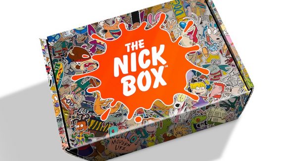 The Nick Box ($50): an array of exclusive items from The Ren & Stimpy Show (a ceramic glazed Stimpy-molded mug), Rugrats (a 4.5-inch Reptar Vinyl), Rocko’s Modern Life (plush of Spunky), as well as items from Hey Arnold! and CatDog.