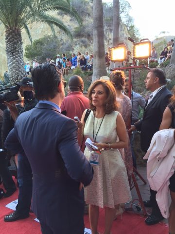 Roman Coppola on the Red Carpet at the Catalina Film Festival