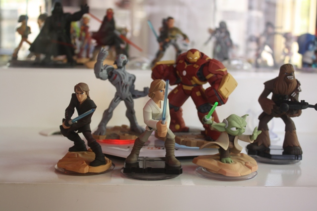 Disney Infinity Star Wars Game Pieces at SDCC15