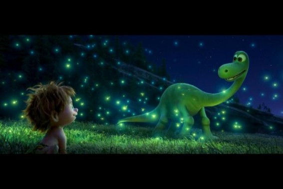 TheGoodDinosaur Arlo and Spot fireflies