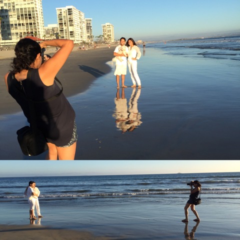 Togally photographer, or Tog, Evelyn Molina in action!