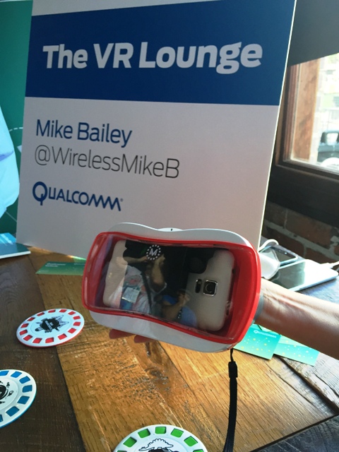 VR Lounge Vuforia at SDCC15