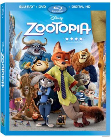 Zootopia DVD Blu-ray Combo