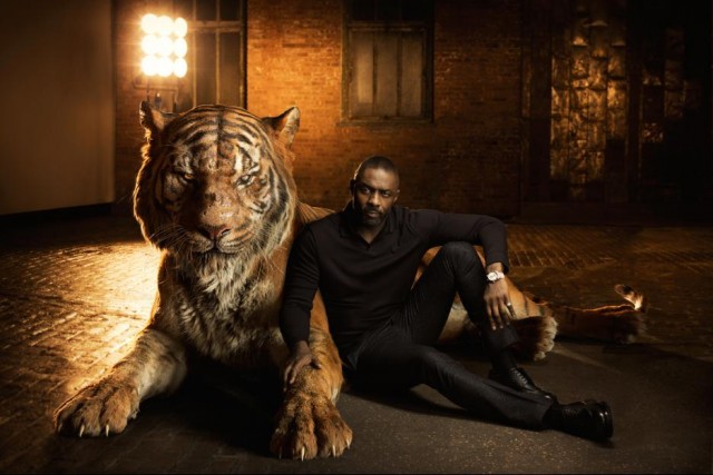 Idris Elba voices Shere Khan in The Jungle Book