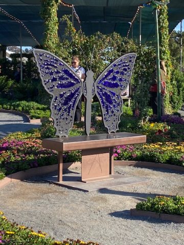 Alex Heveri Butterfly Bench